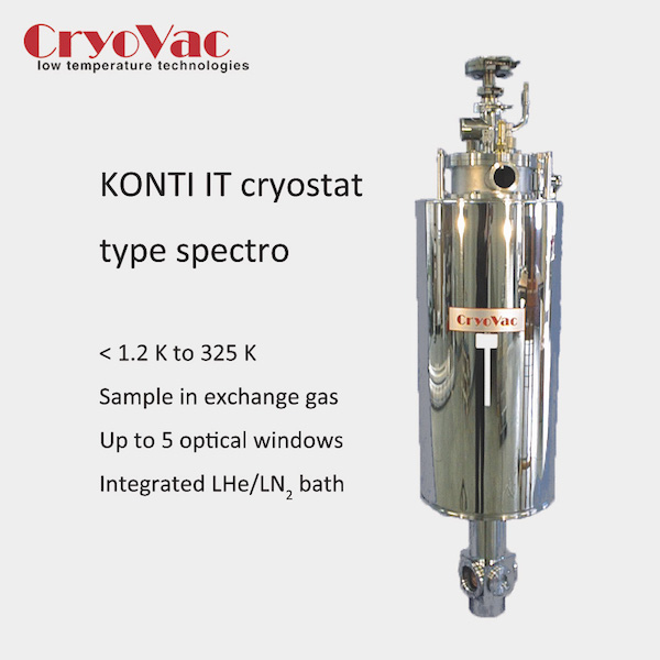 Cryostat type spectro